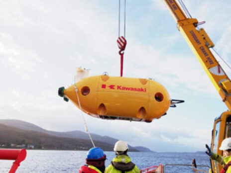 Kawasaki completes AUV verification test in UK