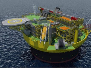 Penguins oil and gas field redevelopment