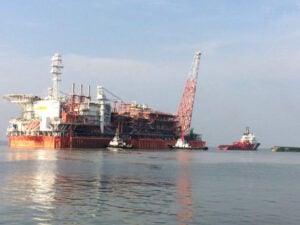 Merakes offshore gas field