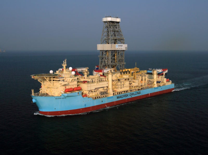 The Maersk Viking drillship. Credit: Aker Energy