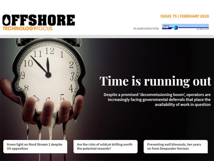Time is running out: read more in the latest issue of Offshore Technology Focus