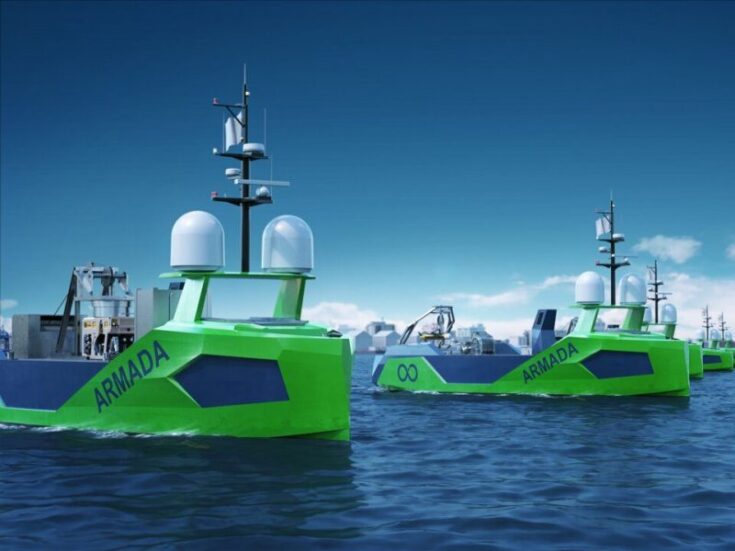 Ocean Infinity unveils fleet of robot exploration vessels