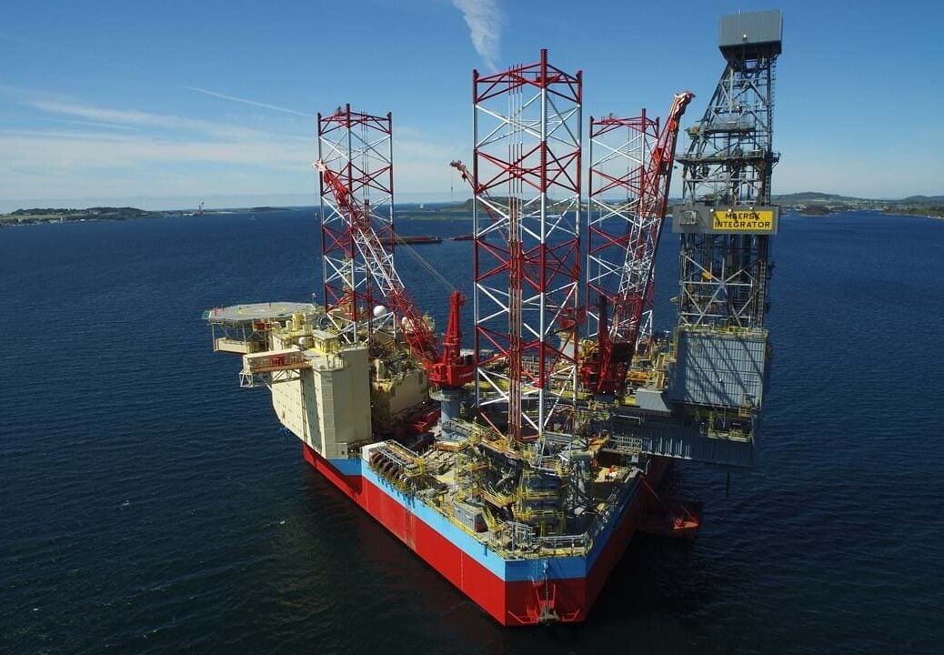 Aker BP Maersk Drilling rig