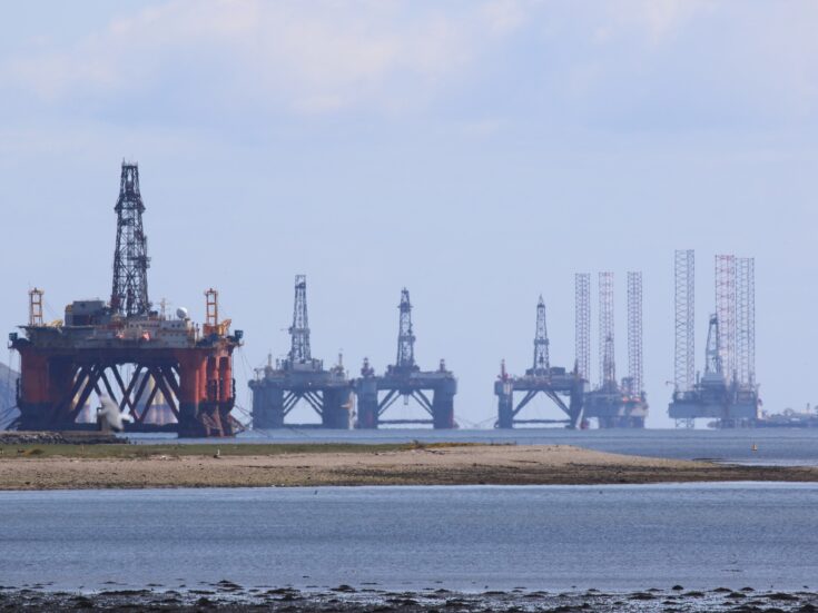 Oil prices dip even as cargo ship blocks key Suez Canal