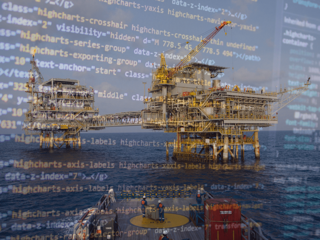 Cloud computing on offshore rigs