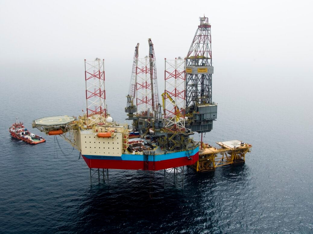 Maersk Drilling Noble oil rig