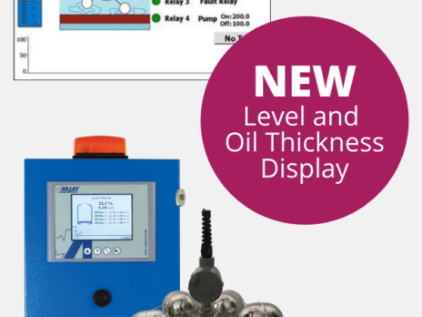 Arjay Engineering’s New Controller Feature Displays Level and Oil Thickness