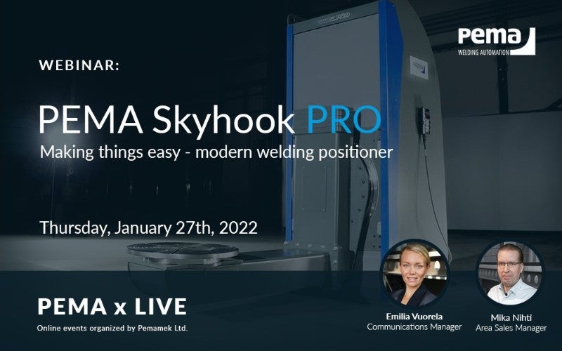 PEMA Skyhook PRO Launch Webinar