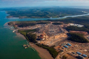 Curtis Island LNG facility