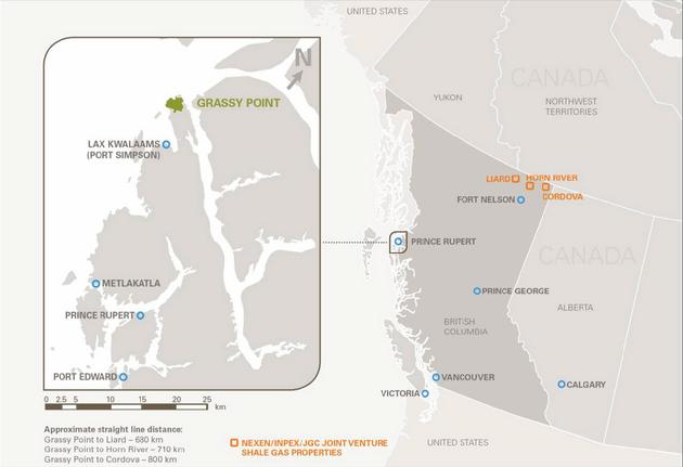 CNOOC_Canadian shale gas holdings