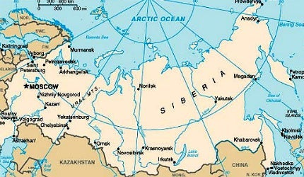 The ESPO pipeline will traverse Siberia The ESPO pipeline will traverse Siberia