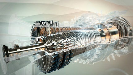 Gas turbines work by compressing air and mixing it with fuel Gas turbines work by compressing air and mixing it with fuel
