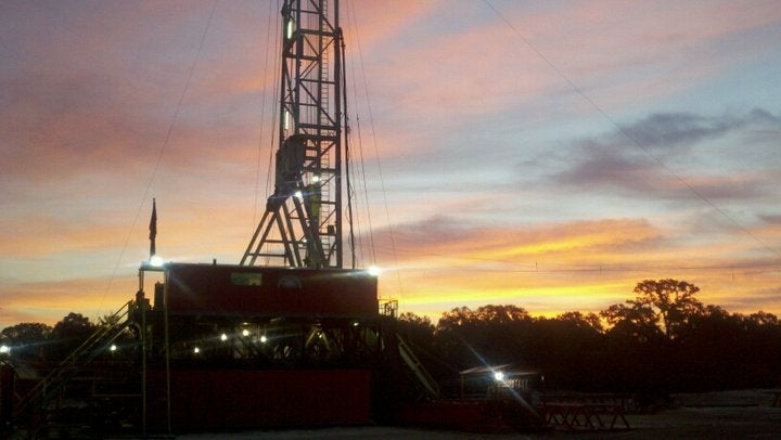 A drill rig A drill rig