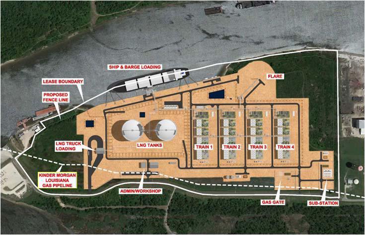 Magnolia LNG project