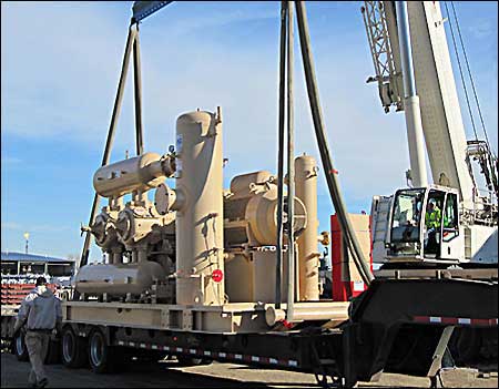 Ichthys LNG project compressor