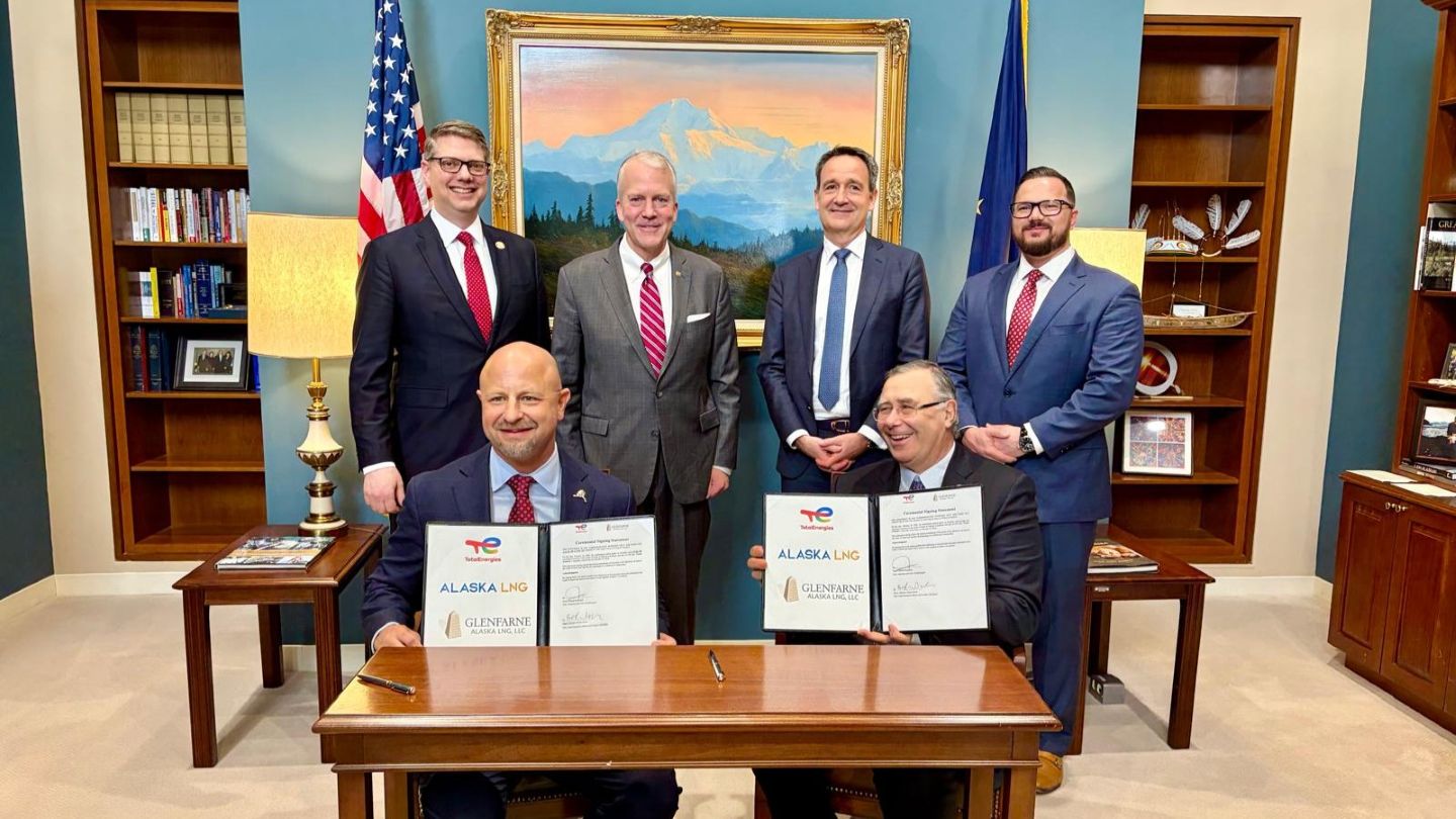 TotalEnergies y Glenfarne firman Alaska LNG para recibir LoI