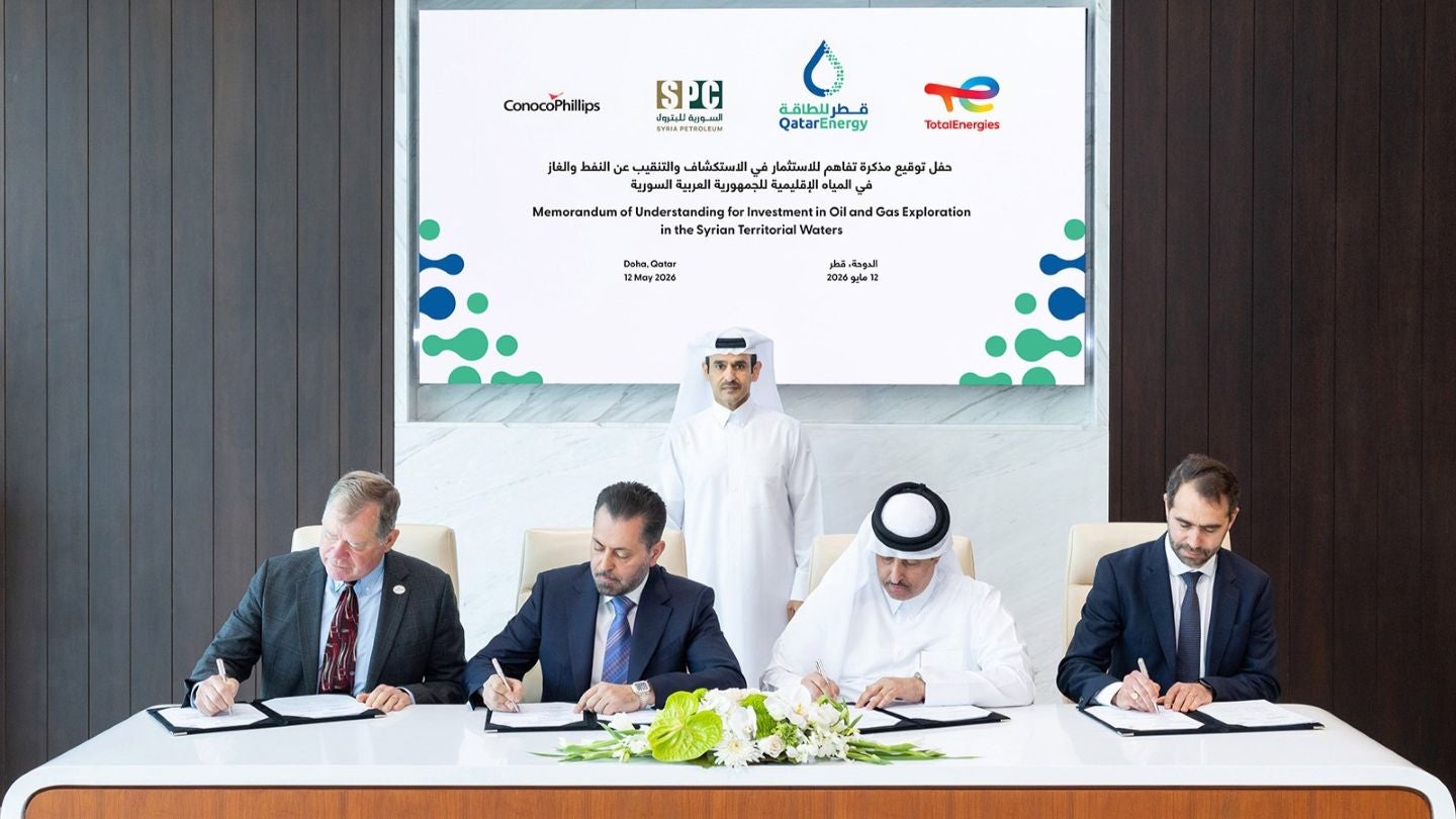 TotalEnergies and partners sign MoU for Syrian offshore exploration