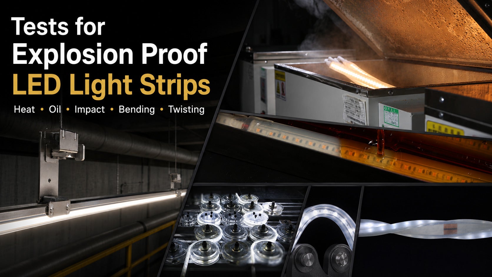 test for explosion-proof led light