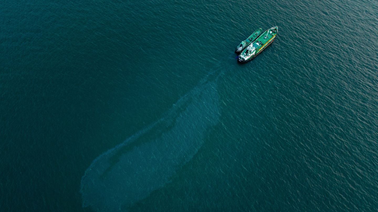 Oman confirms oil spill from grounded tanker spreads across 400km²