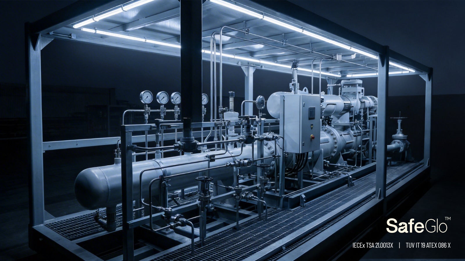 compressor station lighting
