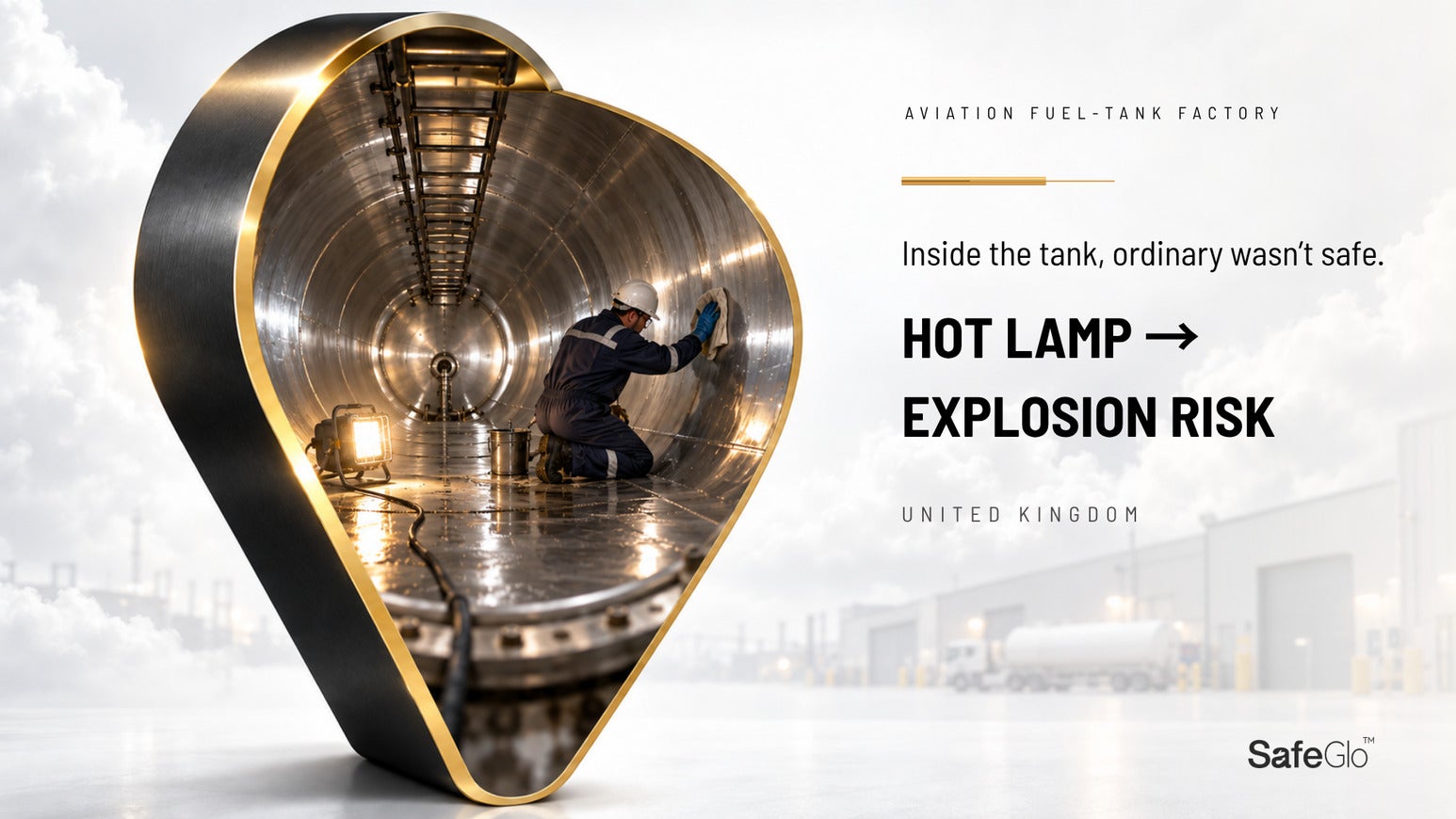Fuel Tank Explosion Puts Explosion-Proof Confined-Space Lighting and Reduced Portable Lamp Handling in Focus-feature-image