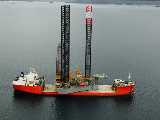 The Offshore Mischief is designed to drill wells to 30,000ft deep and work in water depths as shallow as 16.5ft and up to 350ft in most areas around the world Seadrill
