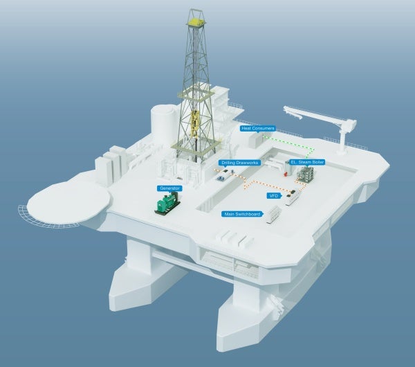 offshore energy recovery storage